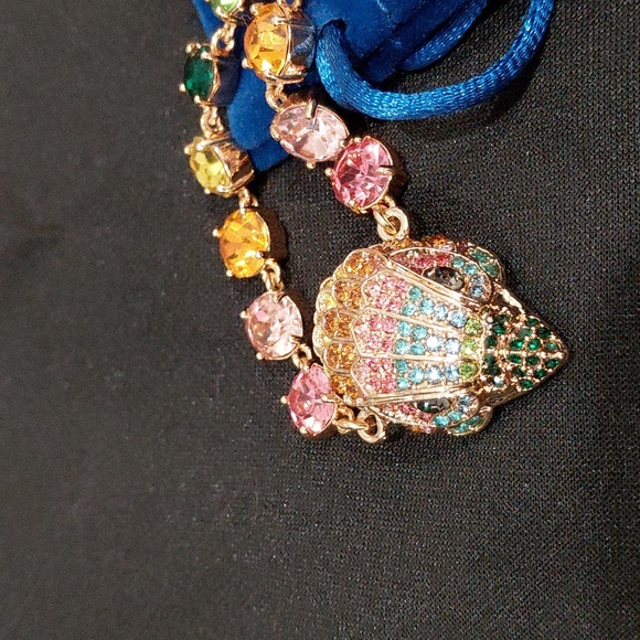 KURT GEIGER LONDON Multicolor Eagle Gemstone Necklace - Picture 12 of 12